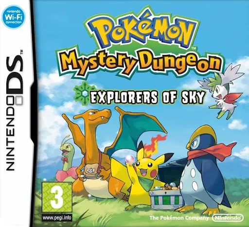 Pokemon Mystery Dungeon - Explorers of Sky (Europe) (En,Fr,De,Es,It)